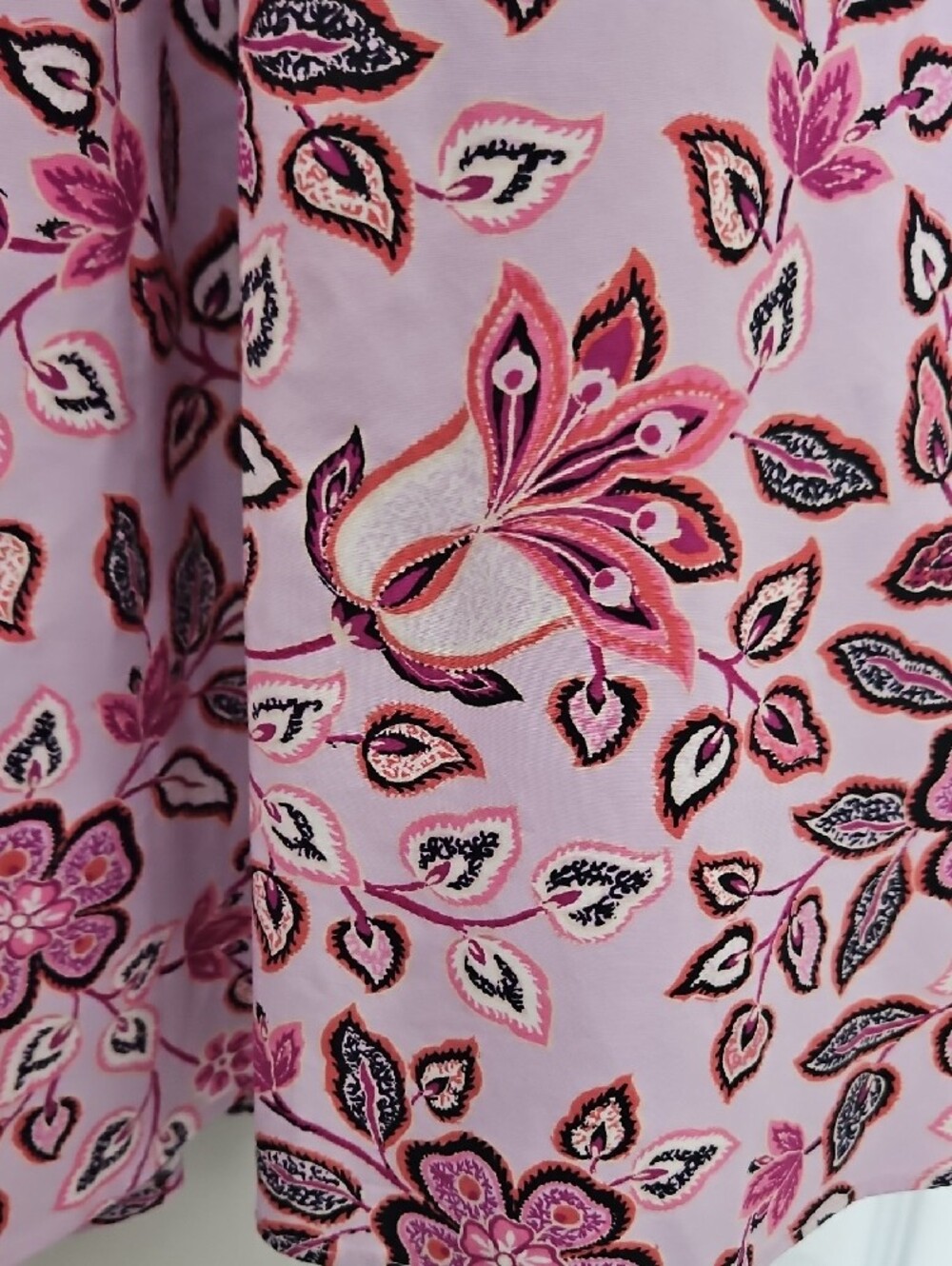 Ann Taylor Pink Floral Skirt, 2 - Picture 3 of 6